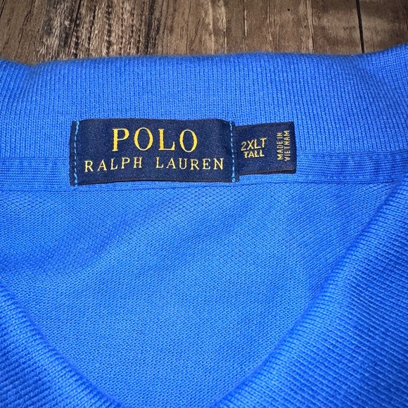 Polo by Ralph Lauren Men's Blue Shirt - Picture 2 of 6
